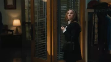 A.L.C. Callen Pleated Mini Dress worn by Willa Quinn (Jennifer Jason Leigh) as seen in High Potential (S02E16)
