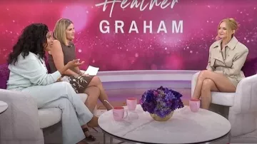 Ann Taylor The Belted Margot Pant worn by Sheinelle Jones as seen in Today with Jenna & Sheinelle on  March 25, 2026