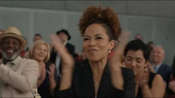 Zadig & Voltaire Valse Blazer worn by Zoe (Sherri Saum) as seen in Imperfect Women (S01E03)