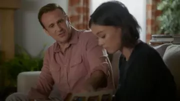 Faherty Legend™ Sweater Shirt worn by Jimmy (Jason Segel) as seen in Shrinking (S03E08)