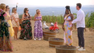 J.Angelique Mahala Dress worn by Bozoma Saint John as seen in The Real Housewives of Beverly Hills S15E15