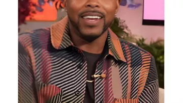 La camisa de cuadros de Will Packer Show Jennifer Hudson 2026