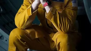 Combinaison jaune portée par Ryland Grace (Ryan Gosling) dans Project Hail Mary