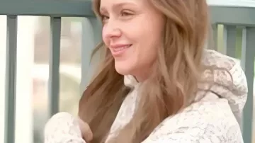 Secret Lives Of Mormon Wives S03 Mikayla Matthews Leopard Print Hoodie worn by (Mikayla Matthews) in The Secret Lives of Mormon Wives (S02)