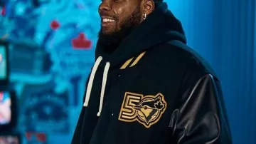 Roots Blue Jays 50th Anniversary Varsity Jacket