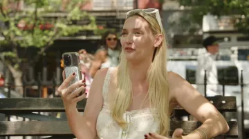 Pour l’amour & Lemons Shea Swing Cami porté par Bailey Taylor tel qu’on le voit dans Summer House (S10E09)