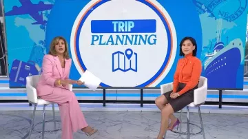 Zapatos de tacón Aldo Stessy llevados por Vicky Nguyen vistos en Today, el 27 de marzo de 2026