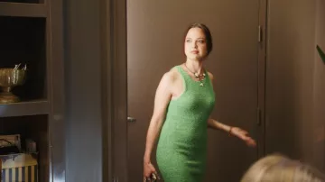 Vestido texturizado Anthropologie Porrige que lleva Levi Sebree visto en Summer House (S10E09)