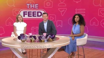 Kate Spade Gogo Taxi Flats worn by Arianna Davis as seen in Today with Jenna & Sheinelle on April 1, 2026