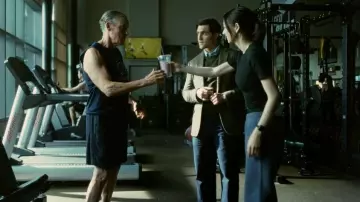 Aritzia Terry Sweatfleece Mega Jogger worn by Sunny (Lauren Tsai) as seen in Rooster (S01E03)