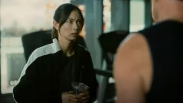Puma T7 Oversized Track Jacket worn by Sunny (Lauren Tsai) as seen in Rooster (S01E03)