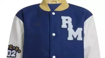 Chaqueta azul Varsity del Real Madrid