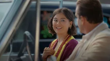 Ettika Cubic Zirconia Threader Earrings worn by Alice (Lukita Maxwell) as seen in Shrinking(S03E10)