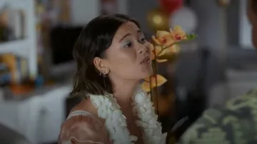 Melinda Maria Radiant Studs worn by Alice (Lukita Maxwell) as seen in Shrinking(S03E10)
