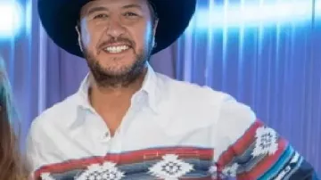 American Idol S23 Camiseta occidental de Luke Bryan de Luke Bryan en American Idol
