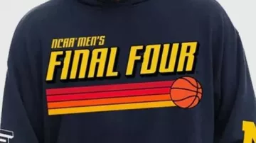 Michigan Wolverines Final Four 2026 Blue Hoodie