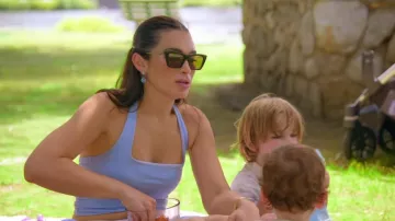 Saint Laurent SL 737 MICA THIN Gafas de sol usadas por Ashley Iaconetti vistas en The Real Housewives of Rhode Island (S01E02)