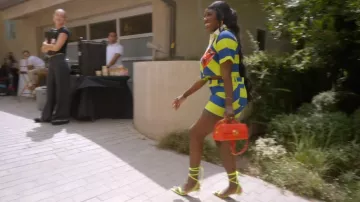 Polo court de rugby Bruce Glen Chance porté par Bozoma Saint John, tel que vu dans The Real Housewives of Beverly Hills (S15E16)