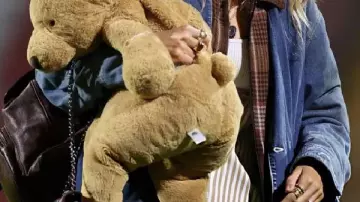 Denim Jacket worn by Ryan Reynolds in Blake Lively & Ryan Reynolds Spotted Kissing At Wrexham Game In Wales. #shorts