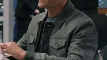 The Rookie S08 Tim Bradford Suede Leather Jacket worn by Tim Bradford (Eric Winter) in The Rookie (S08)
