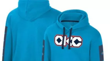 Esenciales del Estadio de Oklahoma 2025/26 Sudadera Azul