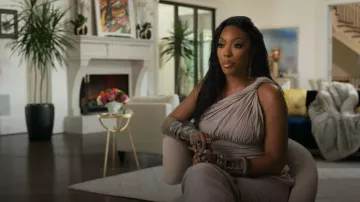 Rick Owens Lido Draped Gown worn by Porsha Williams as seen in The Real Housewives of Atlanta(S17E01)