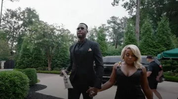 Schiaparelli 2024 Vestido largo llevado por Phaedra Parks, visto en The Real Housewives of Atlanta (S17E01)