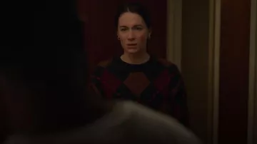 Jersey de punto de cuello redondo y detalle de puntadas de Asos Design que lleva Lisa (Siobhán Cullen) tal y como se ve en Babies (S01E03)