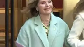 El abrigo verde menta de Jenna Bush Hager de The Today Show 2026 visto en Today Show
