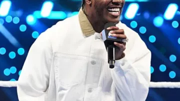 WWE SmackDown 2026 Lil Yachty White Cotton Jacket