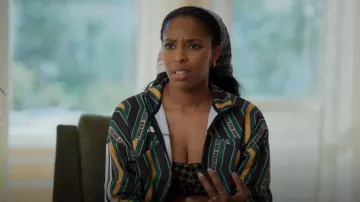 Adidas x Farm Tiro Track Top worn by Gaby (Jessica Williams) as seen in Shrinking(S03E11)