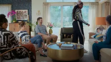 Belgian Shoes Linen worn by Liz (Christa Miller) as seen in Shrinking(S03E11)