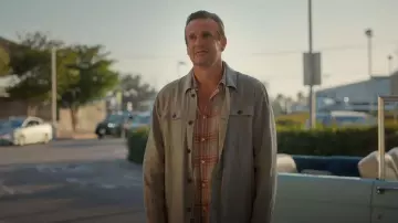 Billy Reid Bold Plain Linen Wilson Shirt worn by Jimmy (Jason Segel) as seen in Shrinking(S03E11)