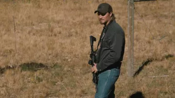 13 Stripes American Flag Hat Brown worn by Kayce Dutton (Luke Grimes) as seen in Marshals (S01E06)