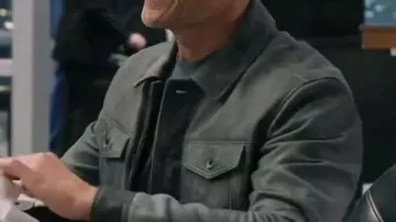 The Rookie S08 Eric Winter Suede Leather Jacket worn by Tim Bradford (Eric Winter) in The Rookie (S08)