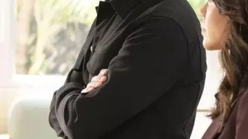 The Rookie S08 Eric Winter Black Jacket worn by Tim Bradford (Eric Winter) in The Rookie (S08)
