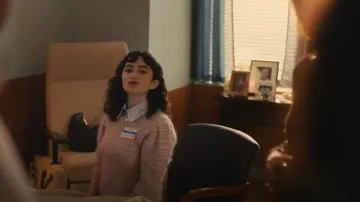 Ba&sh Simael Striped Sweater worn by Natalie (Abby Quinn) as seen in Big Mistakes (S01E01)