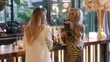 Chanel Pre Owned Dare To Disturb Sequin Handbag worn by Rachel Zoe as seen in The Real Housewives of Beverly Hills (S15E17)
