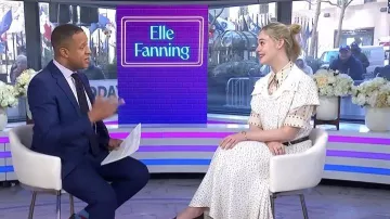 Anillo Cartier Les Berlingots de Cartier llevado por Elle Fanning tal como se ve en Today el 8 de abril de 2026