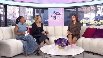 Christian LouboutinIriza Leather Pumps worn by Sheinelle Jones as seen in Today on April 9, 2026
