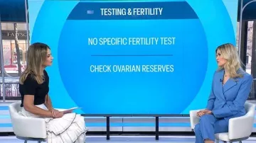 Nili Lotan Wells Lace Up Up Top, llevado por Savannah Guthrie, visto en Today the 14 April 2026