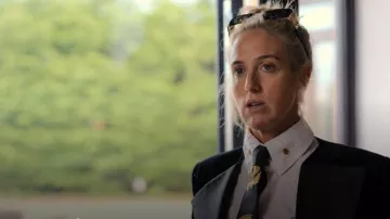 Balenciaga Dynasty Rectangle Sunglasses worn by Paris Fury as seen in At Home with the Furys(S02E09)