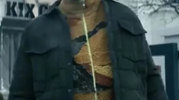 The Boys S05 Chaqueta acolchada de leche de madre usada por Marvin T. 'Mother's Milk' Leche / M.M. (Laz Alonso) en The Boys (T05)