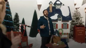 Mochila de retiro Herschel Supply en goma que lleva Richard (O. T. Fagbenle) como se ve en La esposa en miniatura (S01E04)