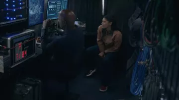 Only Cropped Barn Jacket worn by Celina Juarez (Lisseth Chavez) as seen in The Rookie (S08E12)