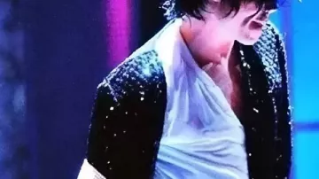 Chaqueta negra de lentejuelas de Billie Jean Michael Jackson