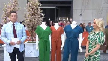 Vestido Ulla Johnson Ines llevado por Chassie Post visto en Today el 16 de abril de 2026