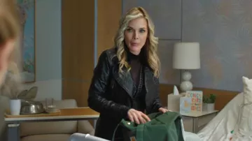 Love J Black/Silver Embellished Open Top worn by Shyanne (Michelle Pfeiffer) as seen in Margo's Got Money Troubles (S01E02)