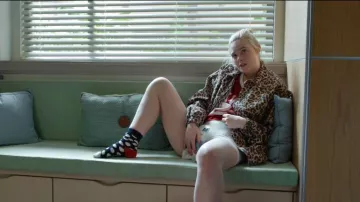 Happy Socks Polka Dot worn by Margo Millet (Elle Fanning) as seen in Margo's Got Money Troubles (S01E02)