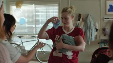 TTK4US The Kaena Mesh Tee Pico worn by Margo Millet (Elle Fanning) as seen in Margo's Got Money Troubles (S01E02)
